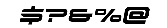 Dodger Semi-Italic Font OTHER CHARS
