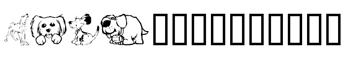 DoggArt Font LOWERCASE