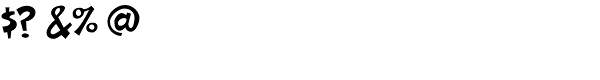 Doinky Font OTHER CHARS