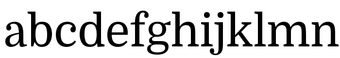 Domine-Regular Font LOWERCASE