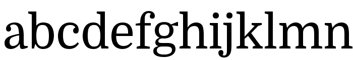 Domine Font LOWERCASE