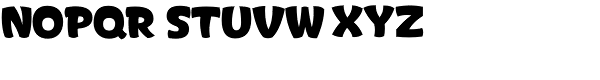 Doowop JNL-Regular Font LOWERCASE
