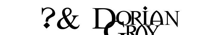 Dorian Gray Font OTHER CHARS