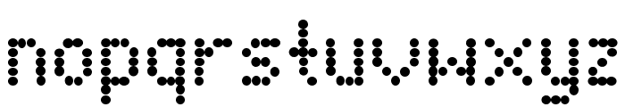 Dot Matrix Font LOWERCASE