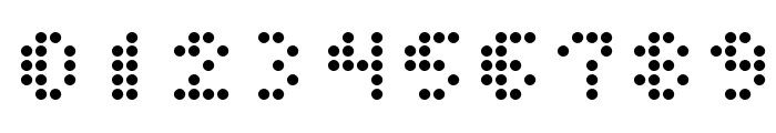 Dot Short of a Matrix Font OTHER CHARS