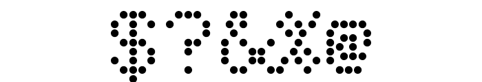 microsoft word font dot matrix