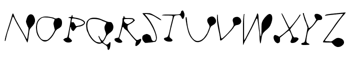 DotSplot Font UPPERCASE