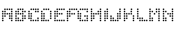 Dotchaos Font LOWERCASE