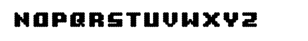 Double Black Font UPPERCASE