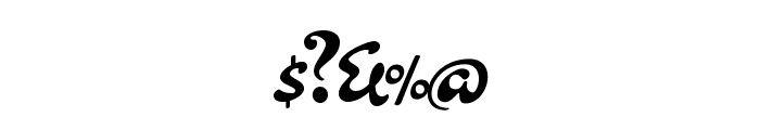 DrSugiyama-Regular Font OTHER CHARS