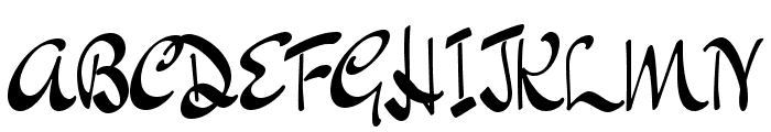 DrSugiyama-Regular Font UPPERCASE