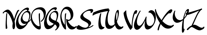 DrSugiyama-Regular Font UPPERCASE