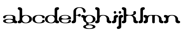 Draggle [BRK] Font LOWERCASE