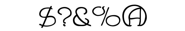 Draughtsman Font OTHER CHARS