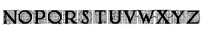 Draughtwork Demo Font UPPERCASE