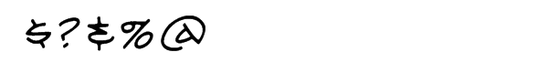 Drawing Board BB Regular Font OTHER CHARS
