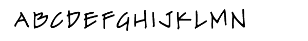 Drawing Board BB Regular Font UPPERCASE