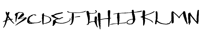 DrawingMachine Font LOWERCASE