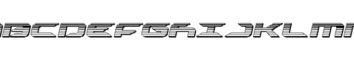 Drive Chrome Italic Font UPPERCASE