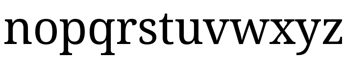 Droid Serif Font LOWERCASE