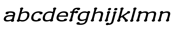 Drummon Italic Font LOWERCASE