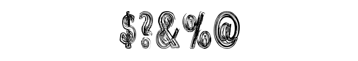 DS Brushes Normal Font OTHER CHARS