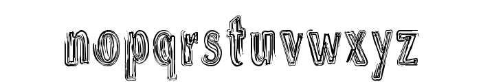 DS Brushes Normal Font LOWERCASE