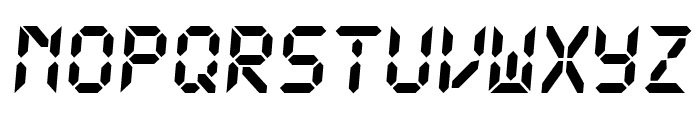 DS-Digital Bold Italic Font LOWERCASE