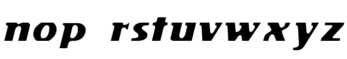 DS Motion Demo Italic Font LOWERCASE