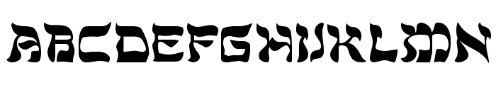 DS Sholom Medium Font LOWERCASE