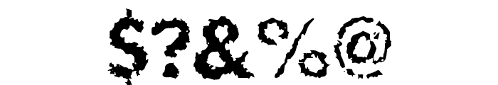 DS Stain Font OTHER CHARS