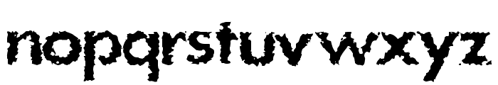 DS Stain Font LOWERCASE