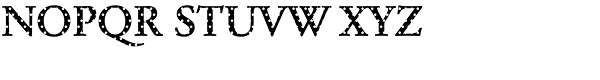 DTC Garamond M15 Font UPPERCASE