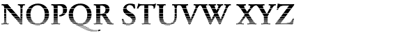 DTC Garamond M19 Font UPPERCASE