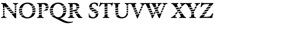 DTC Garamond M21 Font UPPERCASE