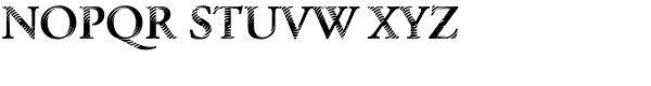 DTC Garamond M23 Font UPPERCASE