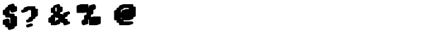 DTC Rough M09 Font OTHER CHARS