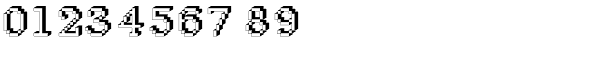 DTC Rough M15 Font OTHER CHARS