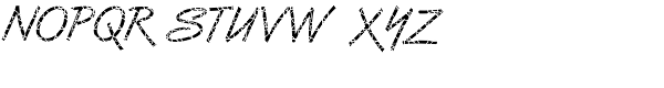 DTC Van Dijk M29 Font UPPERCASE