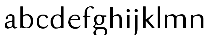 DualisLite Font LOWERCASE
