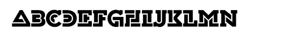 Dublon Brus Cyrillic Bold Font UPPERCASE