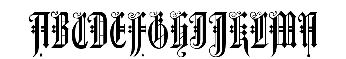Duerer Gotisch Font UPPERCASE