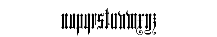 Duerer Gotisch Font LOWERCASE