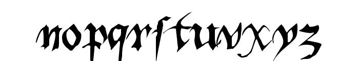 Dufay Font LOWERCASE