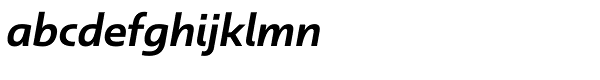 Dulcian Normal Demi Italic Font LOWERCASE