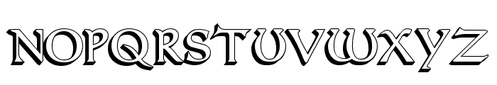 Dumbledor 1 3D Font UPPERCASE