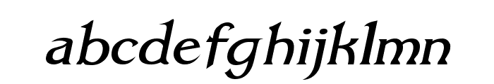 Dumbledor 1 Italic Font LOWERCASE