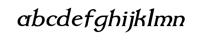 Dumbledor 2 Italic Font LOWERCASE