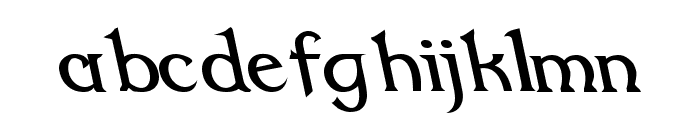 Dumbledor 2 Rev Italic Font LOWERCASE