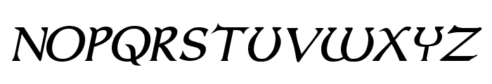 Dumbledor 3 Italic Font UPPERCASE